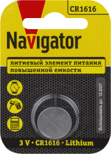 Батарейка NBT-CR1616-BP1 29262 Navigator Group
