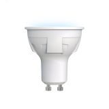 Лампа светодиодная LED 6вт 175-250В Форма JCDR матовый 500Лм GU10 4000К ЯРКАЯ UL-00002421 Uniel