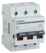 Выключатель нагрузки 3п ВН-32 GENERICA 40А MNV15-3-040 IEK