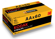 Батарейка LR6-60 (4S) colour box XTRALIFE Alkaline [KAA-60] (60/720/20160) Б0029222 KODAK