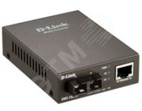Медиаконвертер 1хSC, 1хRJ45, Tx:1310/Rx:1310, до 2 км 128242 D-Link