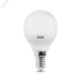 Лампа светодиодная LED 10 Вт 730 лм 4100К AC180-240В E14 шар P45 нейтральный  Elementary Gauss 53120 GAUSS