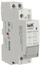 ARMAT Контактор модульный KMR 20А 230В AC 1НО 1НЗ IEK AR-KMR10-020-11-230 IEK