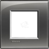 LivingLight Рамка прямоугольная 1 пост Лондонский туман LNA4802KF BTicino