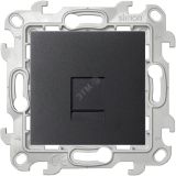 Розетка RJ45 кат 5e UTP, графит 2410598-038 Simon