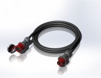 Удлинитель кабельный CEE63A/5P - CEE63A/5P IP67 XTREM H07RN-F 5G10 10м. 00-00001776 AlpenBox