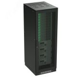 Напольный шкаф 42U 800х1000 двери перф/перф укомпл вводом и загл RAL 9005 R5IT4281PFB DKC