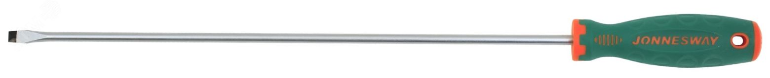 Отвертка стержневая шлицевая ANTI-SLIP GRIP, SL8.0х400 мм 046138 Jonnesway