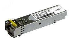 Модуль SFP 1хLC, 155 Мб/с, WDM Tx:1550/Rx:1310, до 20 км 126986 D-Link