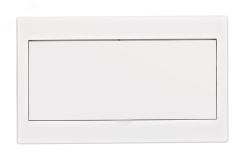 Корпус пластиковый навесной белая дверь 1 ряд 13 мод. IP41 ЩРН-П 31087DEK Dekraft