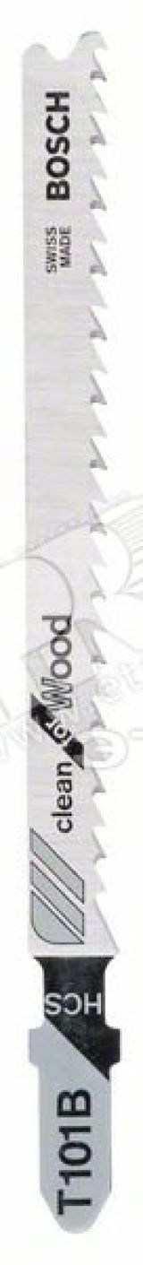 Пилка лобзиковая T 101 B HCS (100шт) 2608637876 BOSCH