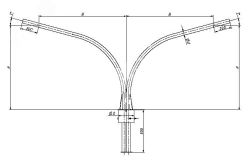 Кронштейн (1.К2-2,0-2,0-/180-ф3-ц) OE-00127 OPORA ENGINEERING