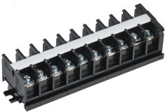Блок зажимов БЗН TK-040 6 мм2 40А на DIN-рейку 10 пар YZN43-10-006-K02 IEK