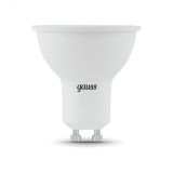 Лампа светодиодная LED 7 Вт 630 лм 6500К AC150-265В GU10 софит MR16 холодная Black 101506307 GAUSS