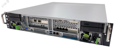 Сервер специализированный D204CF 2U, Xeon Scalable v2, до 6 накопителей, ОЗУ до 6 ТБ DDR4 T50 D204CF Aquarius