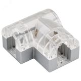Соединитель угловой ARL-CLEAR-U15-90 (26x15mm) (ARL, Металл) 022702 Arlight
