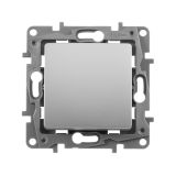 ETIKA Переключатель промежуточный винтовые клеммы  10 AX 250 В алюминий 672409 Legrand/Daccord