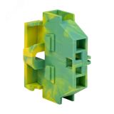 Миниклемма STB-4 32A (50 шт) желто-зеленая PROxima stb-m-4-y-green-r EKF