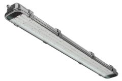 Светильник LED Effect МЕТАН 63Вт 9650лм 5000К IP65 КСС Д накладной/подвесной, для промышленных помещений и зданий, закаленое прозрачное стекло LE-ССП-53-063-10528-65Х Led Effect