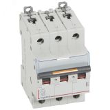Выключатель автоматический трехполюсный 2А C DX3 25кА 409778 Legrand