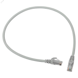 Патч-корд TERACOM PRO Cat.6 неэкранированный UTP оболочка LSZH серый (0.5м) TRP-6UTP-LSH-05M-GY EKF