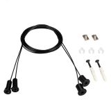 Подвес ARL-2x2m Set BLACK (Pad 9x2mm) (Arlight, Металл) 039187(1) Arlight