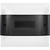 Practibox S Пластиковый щиток Навесной (ЩРн-П) 1X8 Дымчатая дверь 134618 Legrand