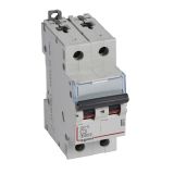 Выключатель автоматический двухполюсный 3А C DX3-E 6kA/6kА 407272 Legrand