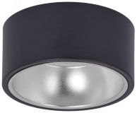 LIGHTING Светильник 4017 накладной потолочный под лампу GX53 черный/хром IEK LT-UPB0-4017-GX53-1-K56 IEK