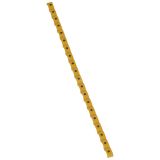 Маркировка знак (.) черный/желтый Duplix (600шт) 038441 Legrand