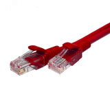 Патч-корд U/UTP Cat.5e 4x2х26AWG (7x0.16mm) Cu PVC красный 2м 10-0113 SUPRLAN