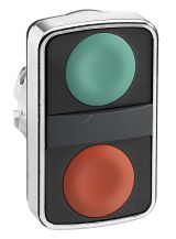 Головка кнопки двойная без маркировки ZB4BA7340 Schneider Electric