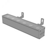 Светильник светодиодный ДБУ-Regula 2.0 300мм 6Вт AMBER 20x40гр. в линию серый V1-G1-72333-21L29-66006AR Вартон