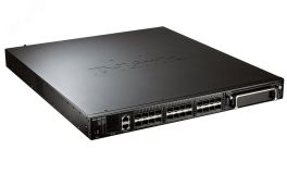 Коммутатор управляемый L3 24 порта, 24хSFP+ 10 Гб/с 127567 D-Link