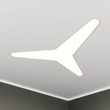 Светильник светодиодный RVE-LBX-KASAI-SOFT-1530-V (Трехлучевая звезда закругл. 1530х1346х120мм 60Вт встраиваемый 4000K Белый) RVE00003020 RVElektro