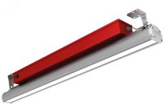 Светильник LED Effect СТРУНА 35Вт 4600лм 4000К IP65 КСС Д накладные/подвесные, 1-10В LE-СПП-26-035-1011-65Д+LE0757 Led Effect