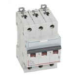 Выключатель автоматический трехполюсный 10А C DX3 10kА/16kА 409252 Legrand