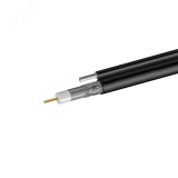 Кабель коаксиальный RG-11 черный CCS 1,63 / Conduct. 21% / Al 96х0,12 / PE с тросом Net.on 305м (RG-11/96 CCS) 111PT-1 Net.on
