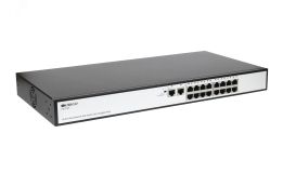 Коммутатор неуправляемый PoE+ 16 портов RJ45 10/100 Мб/с, 2хRJ45, 190 Вт 141273 ORIGO