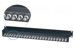 Разветвитель HDCVI/HDTVI/AHD/CVBS, BNC 8 входов - 16 выходов, DC 12V, до 600 м 00011533 SC&T
