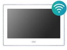 Монитор домофона цветной с сенсорным экраном CTV-M5702 W (белый) CTV