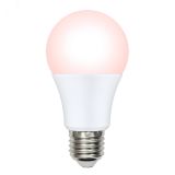Лампа светодиодная диммируемая для птиц. Спектр для яйценоскости. LED-A60-9W/SCEP/E27/FR/DIM IP65 PLO65WH UL-00003189 Uniel