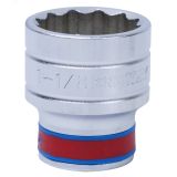 Головка торцевая стандартная двенадцатигранная 1/2', 1&1/8', дюймовая 433036S King Tony