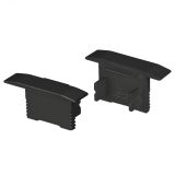 Заглушка SL-SLIM-H13M-F25 BLACK глухая (пластик) 037514 Arlight