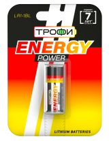 Батарейка Трофи LR1-1BL ENERGY POWER Alkaline (12/144/9504) Б0029643 ЭРА