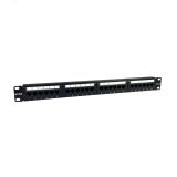 Патч-панель 24 UTP порта RJ45. cat.5е. 1U. Dual IDC. без органайзера УТ000144405 NTSS