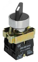 Переключатель LAY5-BD25 2 позиции I-0 стандартная ручка BSW60-BD-2-K02 IEK