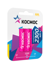 Аккумулятор 2300мАч R6(AA) NiMH max KOCR6NIMH(2300MA)max Космос