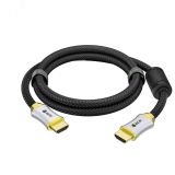 Кабель HDMI 2.0, Ultra HD 19М на 19М, 5 м., черный нейлон 1000563989 Greenconnect