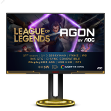 Монитор 27'' IPS, 2560х1440, 400 КМ/м2, 4000:1, 1мс, HDMIх2, DPх2, USB-Hub, Speakers AG275QXL AOC